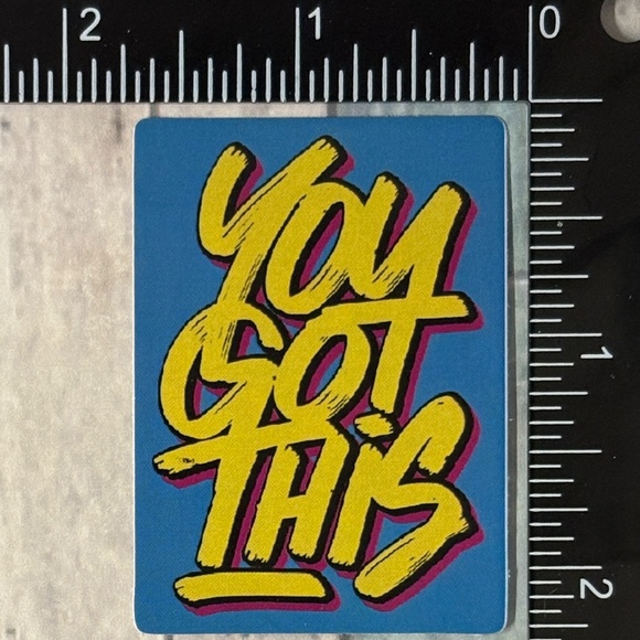 🌀10/$10🌀 Inspirational Colorful Reusable Waterproof Vinyl Sticker Decal - Picture 1 of 1